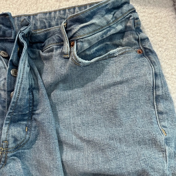 Plus Size 22 Old Navy Denim Distressed Women Shorts - Picture 4 of 8